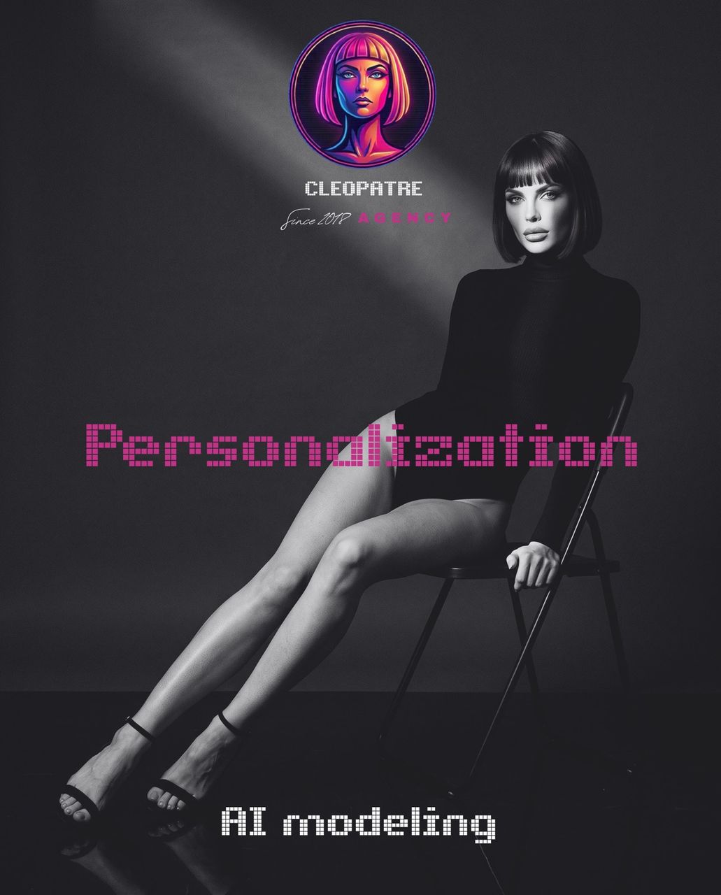 Personalization, bespoke AI muse creation by CLEOPATRE AGENCY